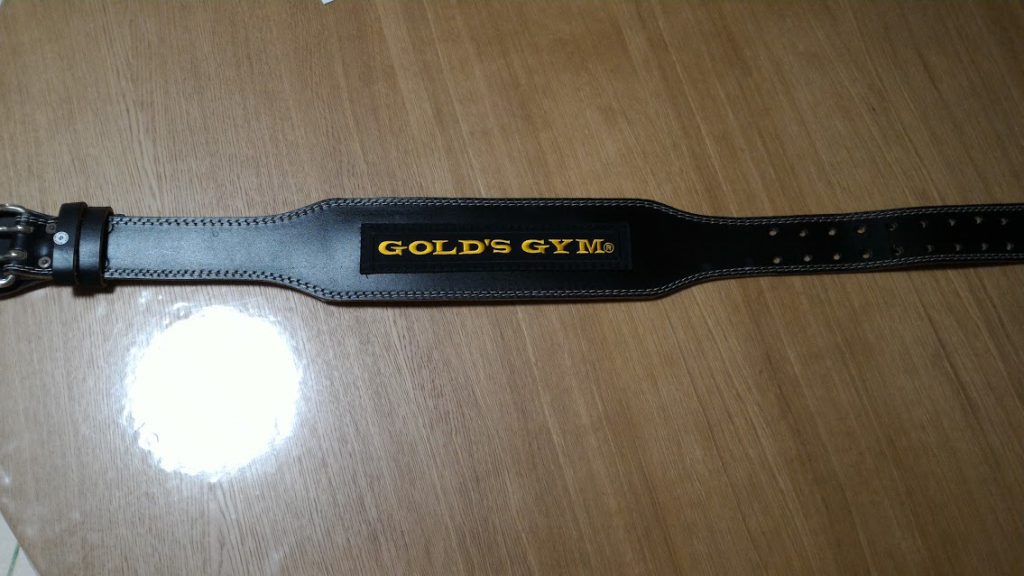 ゴールドジムの激安トレーニングベルトを購入しました